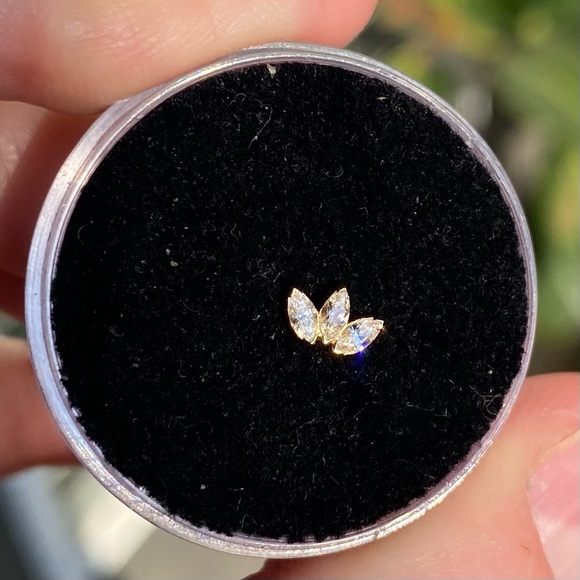 Anatometal Marquise Fan Threadless-end - Picture 5 of 11